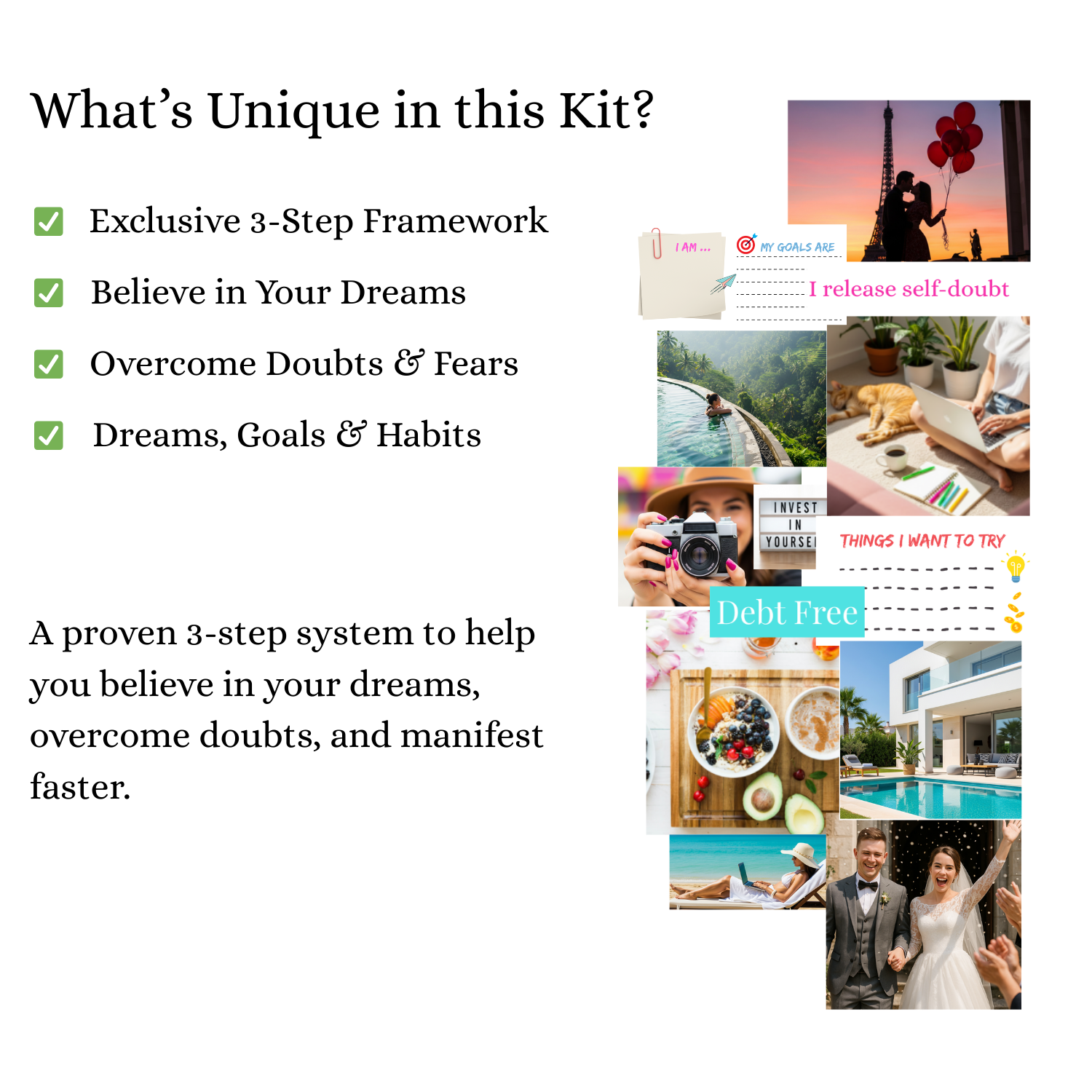 The Signature Vision Board Kit - Vibrant Colors - Image 2