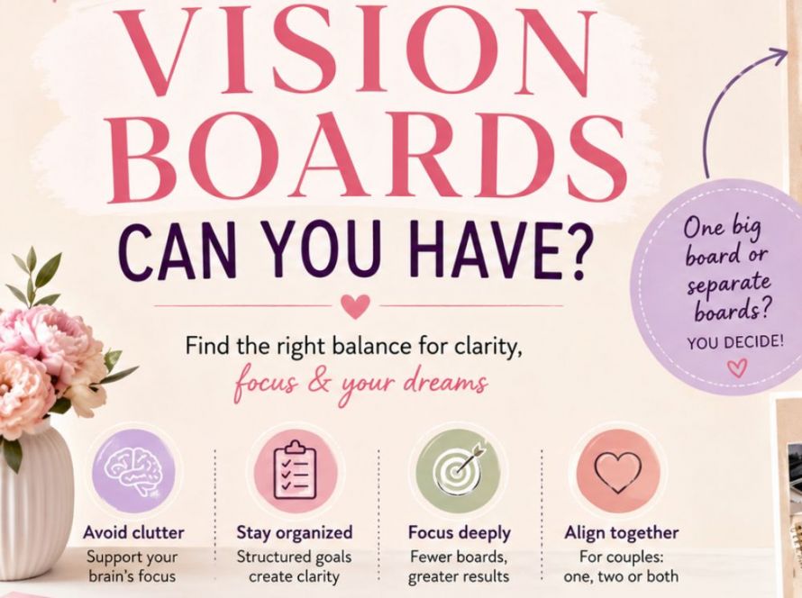 illustration asking whether one or multiple vision boards are necessary